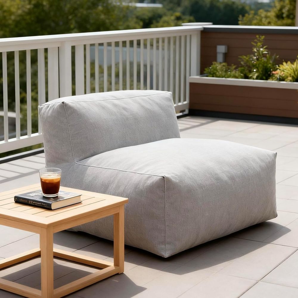 Outdoor Daybed Sofa - Light Gray Outdoor Daybed Sofa with