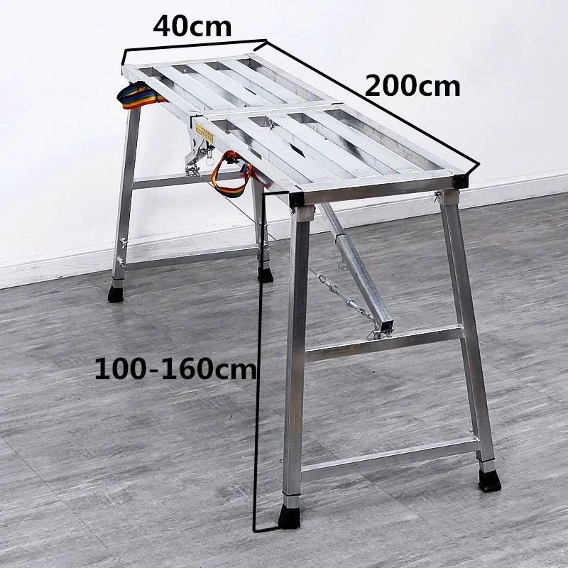Outdoor Furniture Set - Steel scaffolding, foldable ladder, home decoration