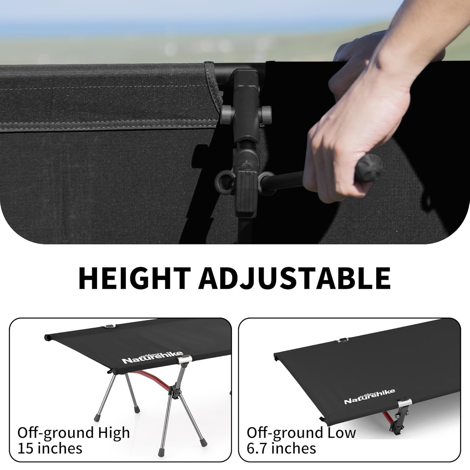 Naturehike Folding Camping Cot - Outdoor Daybed Sofa recensie en prijs