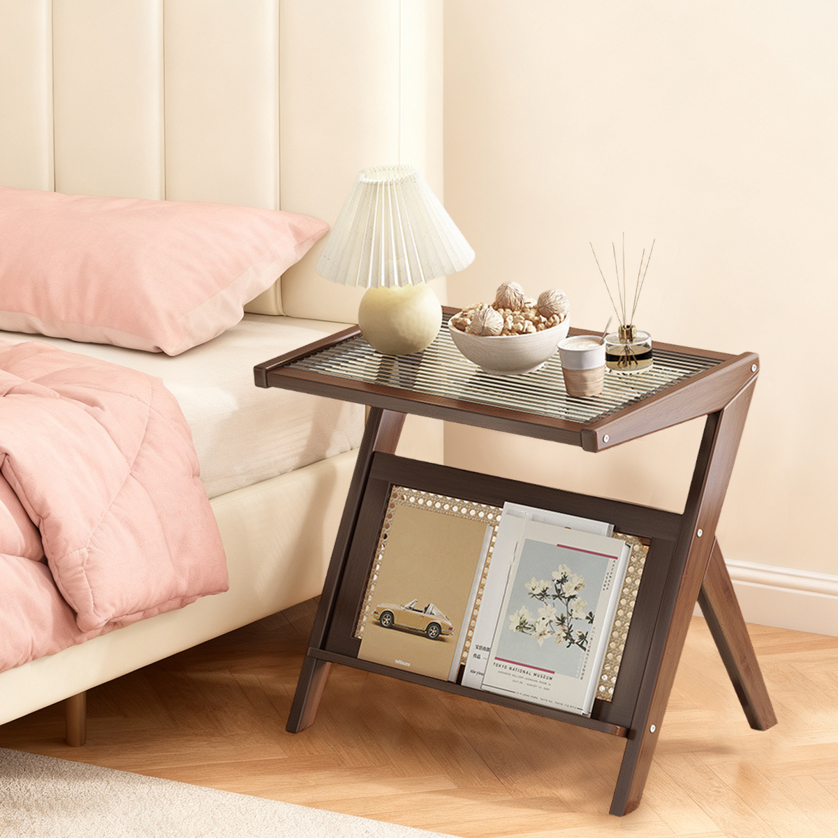 Mid-Century Boho Rattan Bamboo - Outdoor Furniture Cafe recensie en prijs