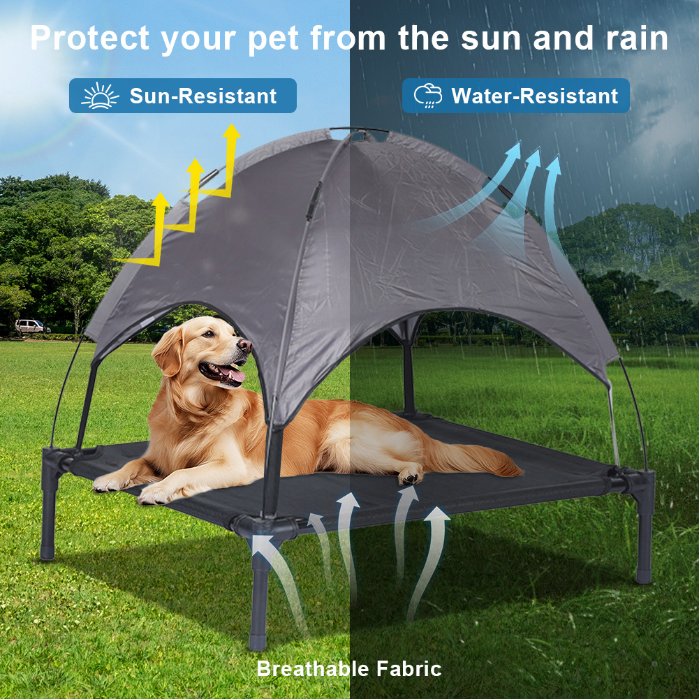 Elevated Dog Bed with Canopy P - Outdoor Daybed Sofa recensie en prijs