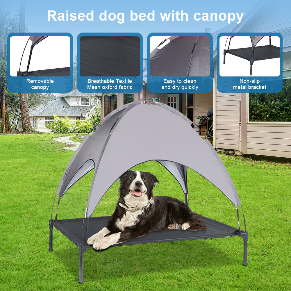 Elevated Dog Bed with Canopy P - Outdoor Daybed Sofa recensie en prijs