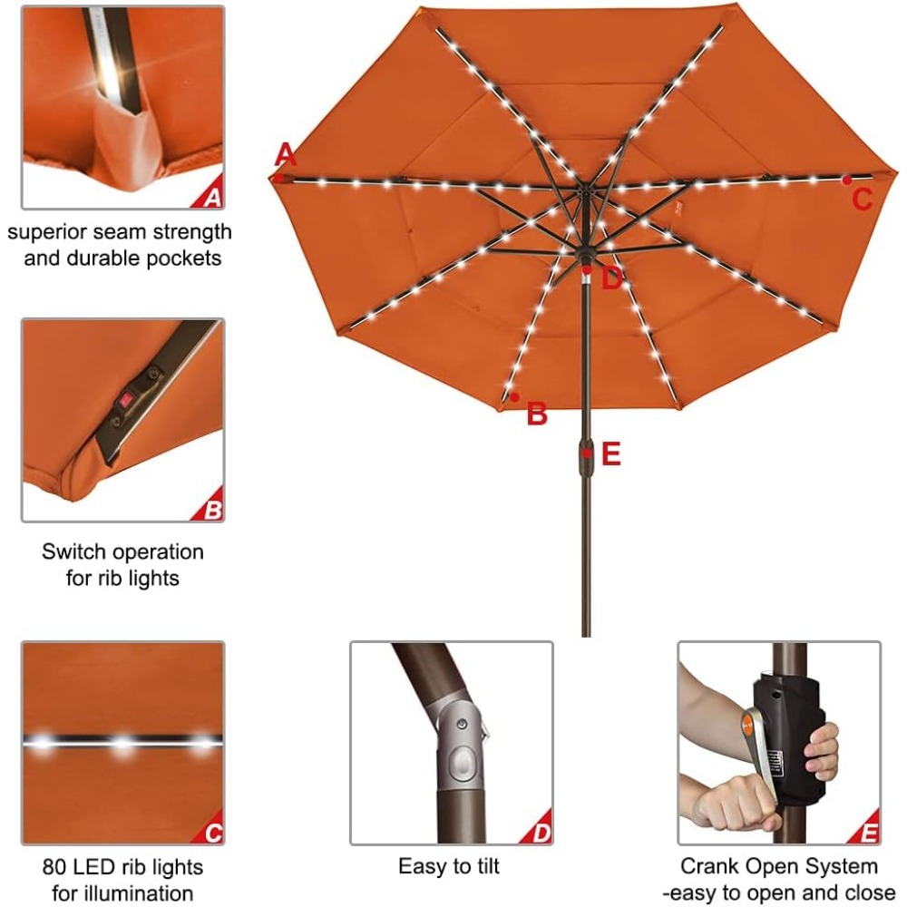 USA 10-Year-Non-Fading Solar 9 - Outdoor Furniture Year Round recensie en prijs
