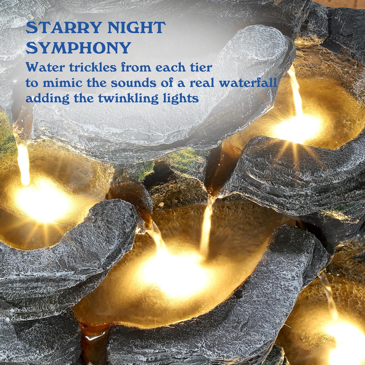 Best Seller 7-Tier Cascading R - Outdoor Furniture With Fire Pit recensie en prijs