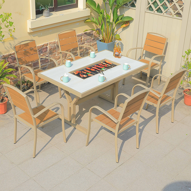 Hot Sale Cast Aluminum Fire Pi - Outdoor Furniture With Fire Pit recensie en prijs