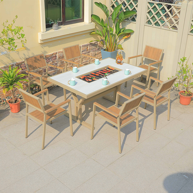 Hot Sale Cast Aluminum Fire Pi - Outdoor Furniture With Fire Pit recensie en prijs