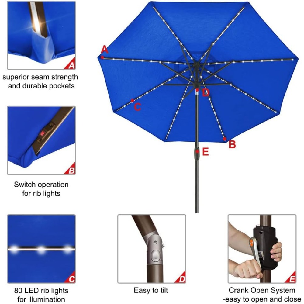 USA 10-Year-Non-Fading Solar 9 - Outdoor Furniture Year Round recensie en prijs