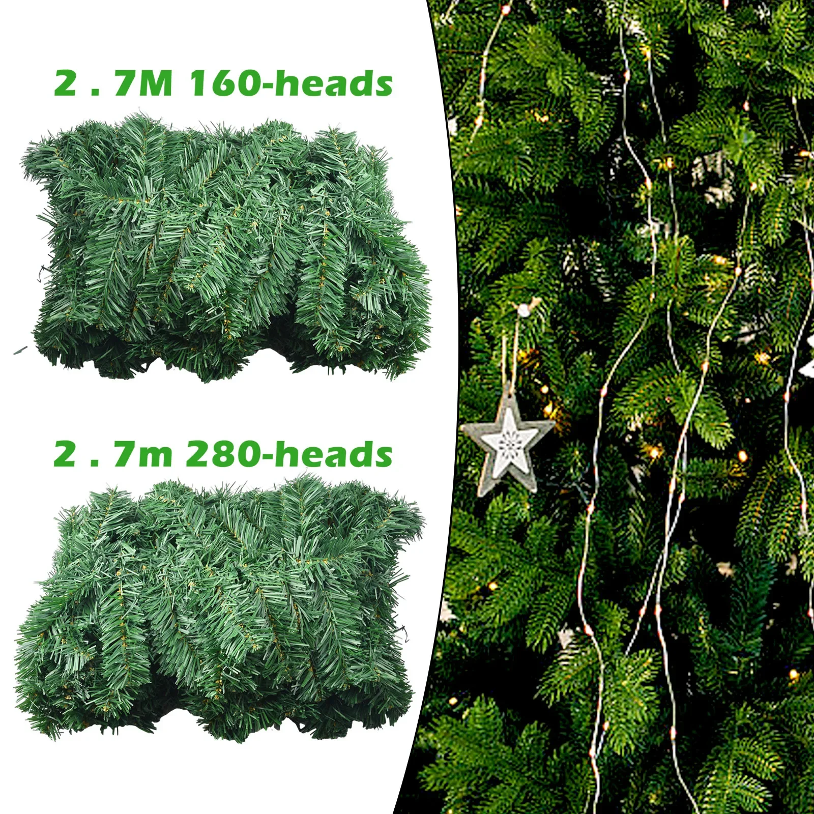 2.7M Artificial Green Christma - Outdoor Furniture Cafe recensie en prijs