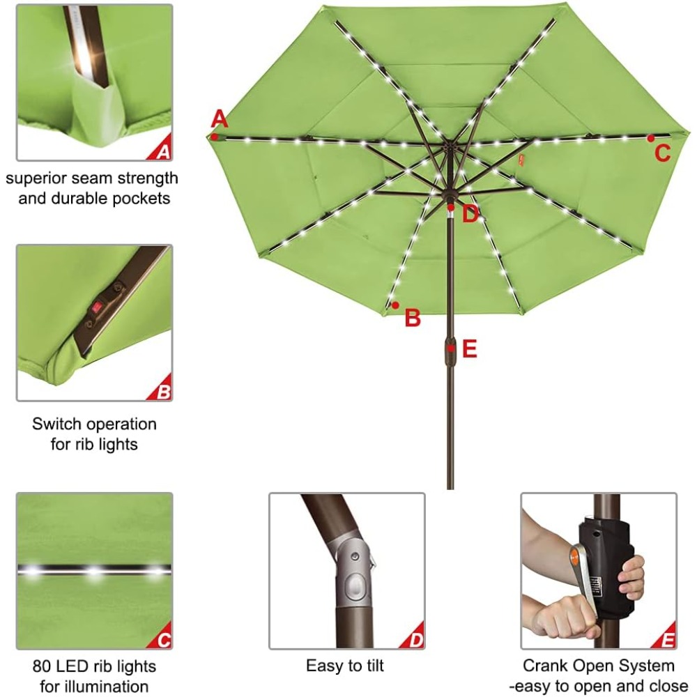 USA 10-Year-Non-Fading Solar 9 - Outdoor Furniture Year Round recensie en prijs