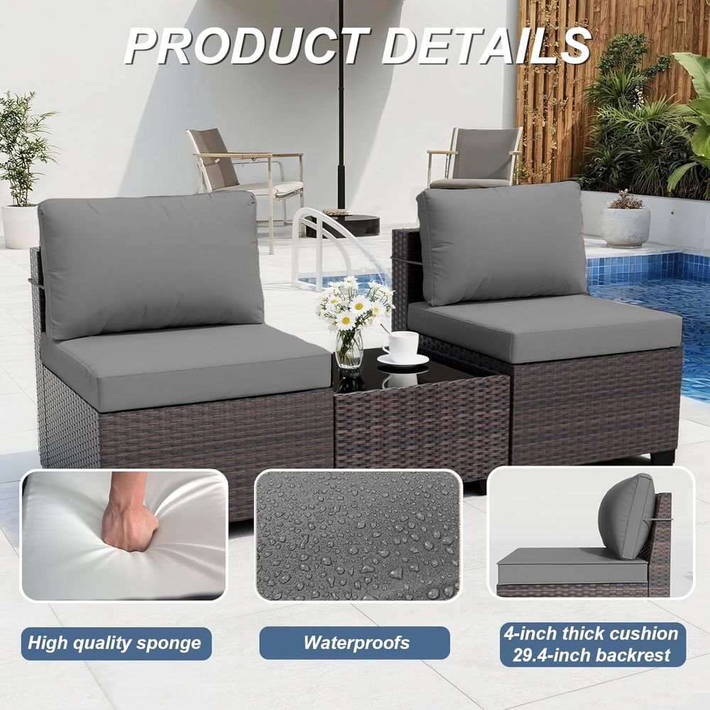 10-Piece Outdoor Patio Furnitu - Outdoor Furniture With Fire Pit recensie en prijs