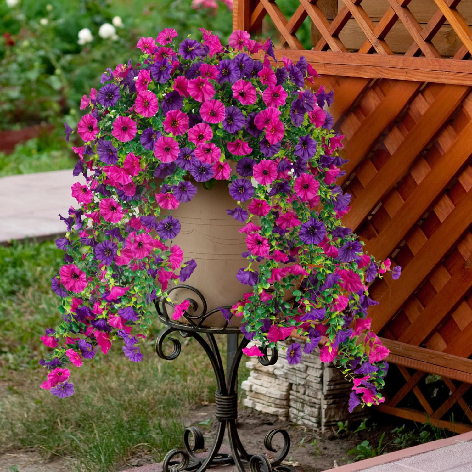 Artificial Flower Vine Morning - Outdoor Furniture Cafe recensie en prijs