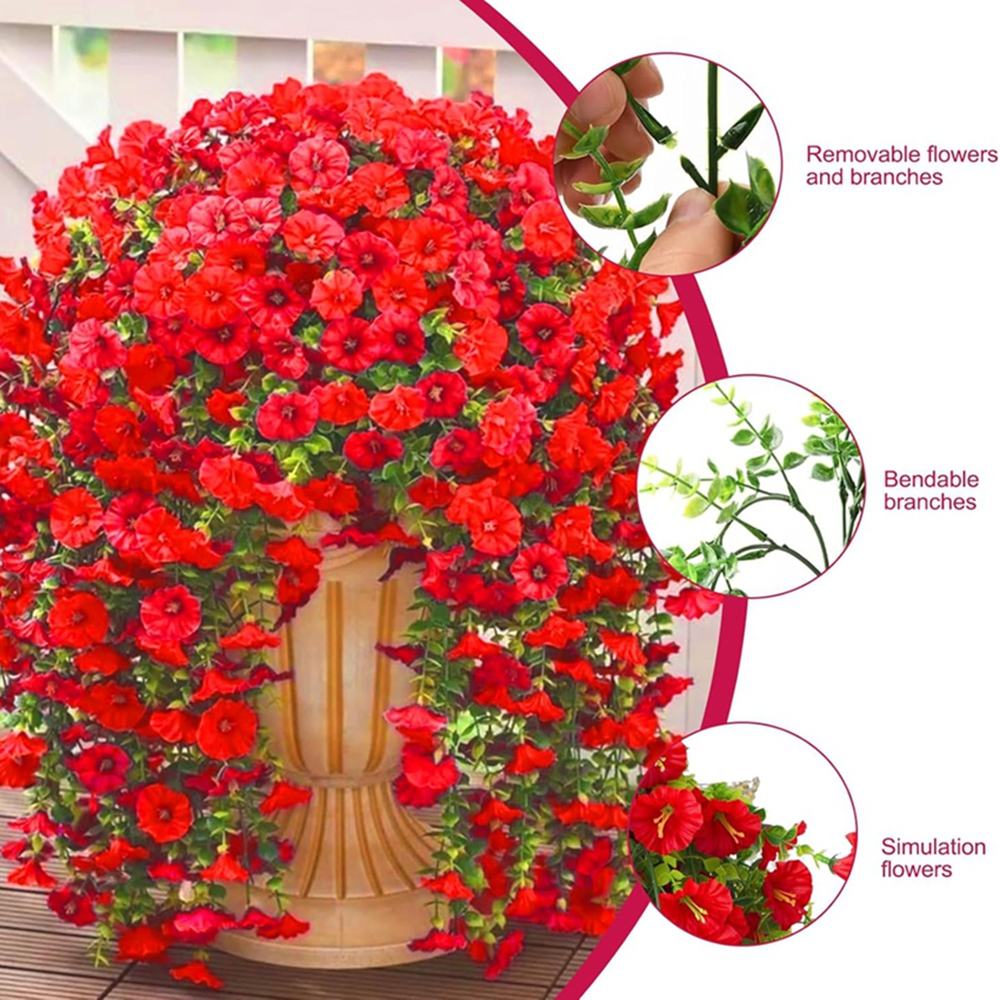 Artificial Flower Vine Morning - Outdoor Furniture Cafe recensie en prijs