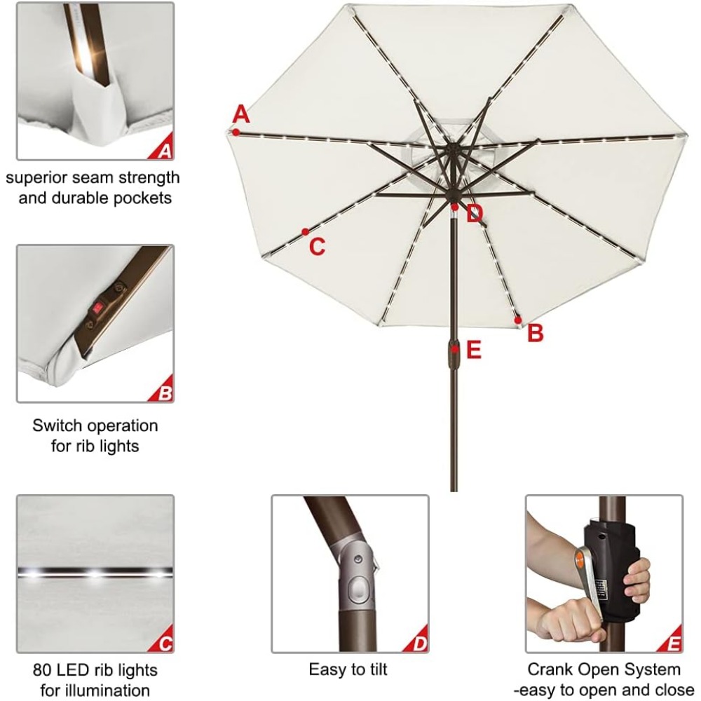USA 10-Year-Non-Fading Solar 9 - Outdoor Furniture Year Round recensie en prijs