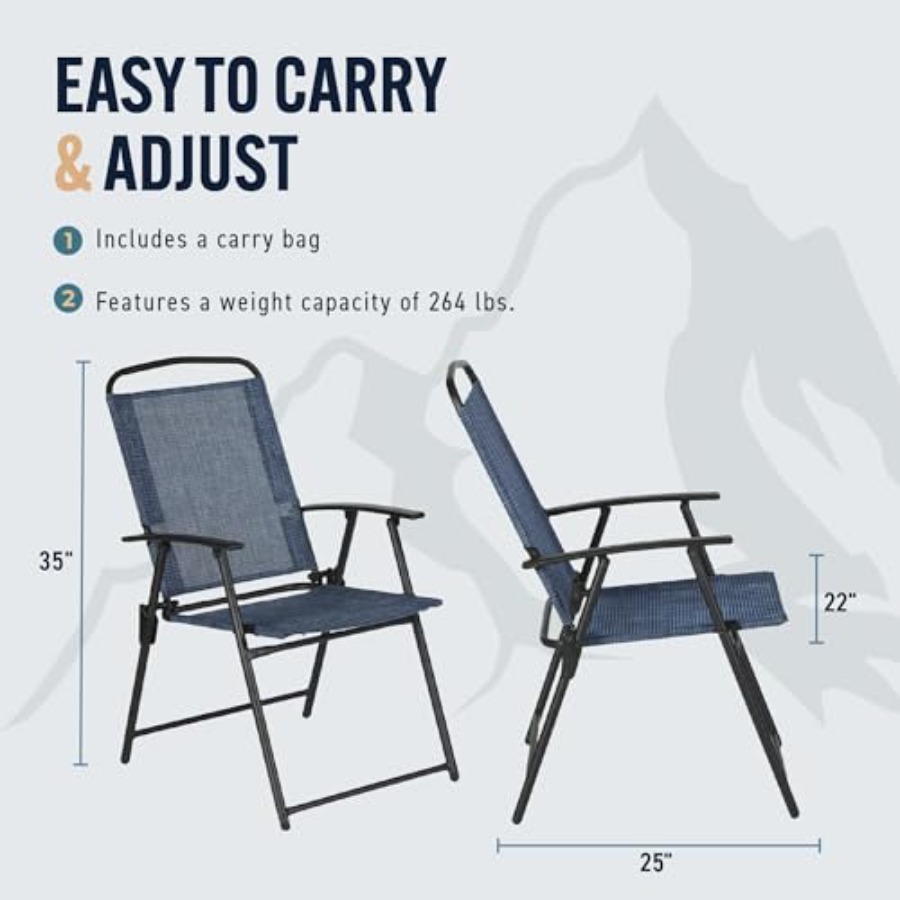 Trapper's Peak 3-Piece Folding - Outdoor Furniture Set recensie en prijs