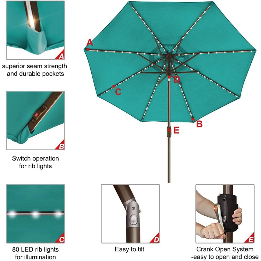 USA 10-Year-Non-Fading Solar 9 - Outdoor Furniture Year Round recensie en prijs