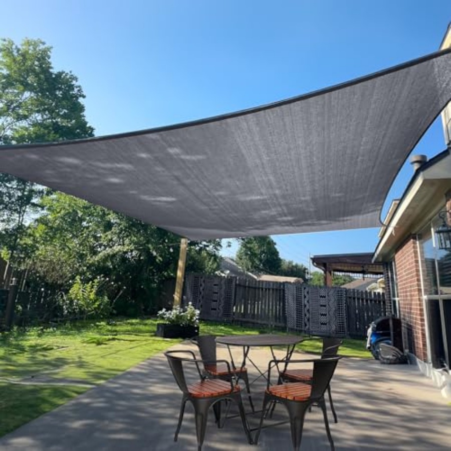 Large Sun Shade Sail 16' x 20' - Sun Sail Shade recensie en prijs