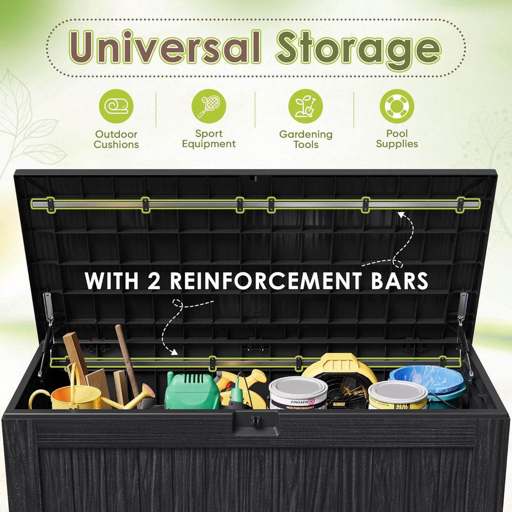 Durable 125 Gallon Outdoor Sto - Outdoor Furniture Set recensie en prijs