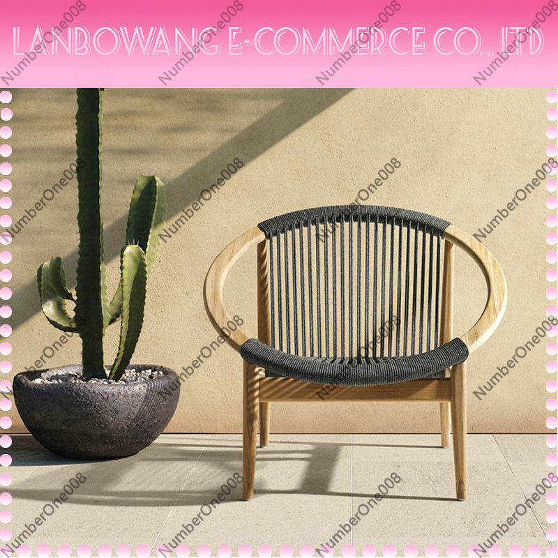 Nordic Solid Wood Rattan Sofa  - Outdoor Furniture Balcony recensie en prijs