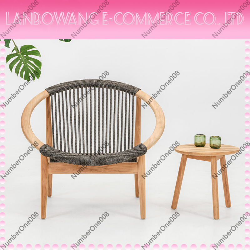 Nordic Solid Wood Rattan Sofa  - Outdoor Furniture Balcony recensie en prijs