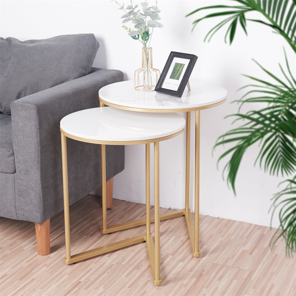 2 PIECES Nesting Round Coffee  - Outdoor Furniture Year Round recensie en prijs
