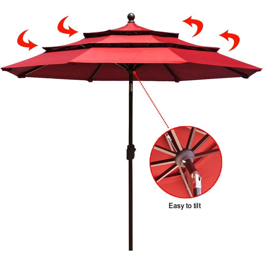 USA 10-Year-Non-Fading 9Ft 3 T - Outdoor Furniture Year Round recensie en prijs