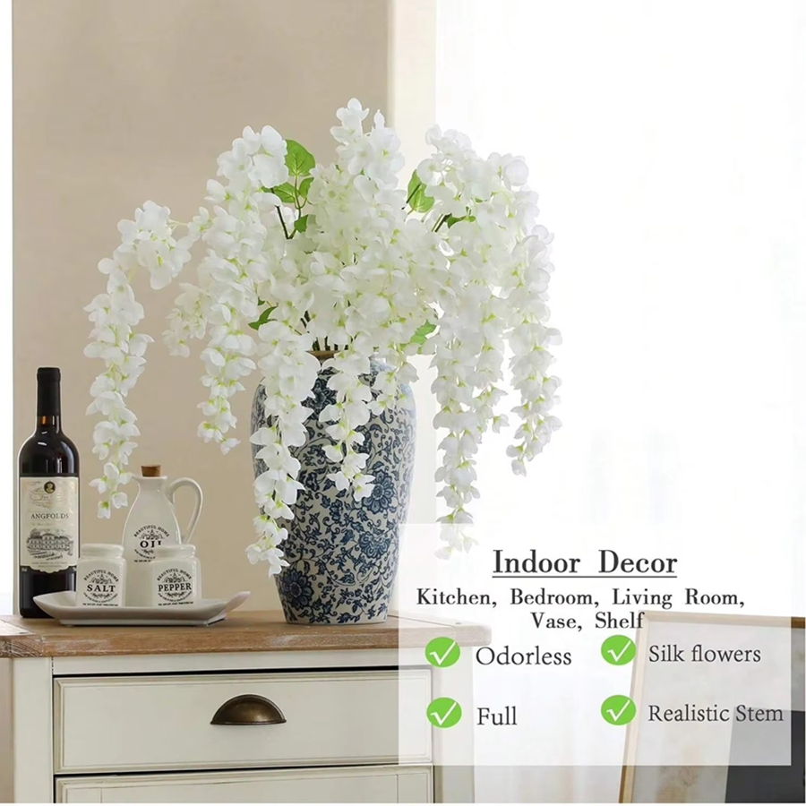 Artificial Flower Rattan Home  - Outdoor Furniture Cafe recensie en prijs
