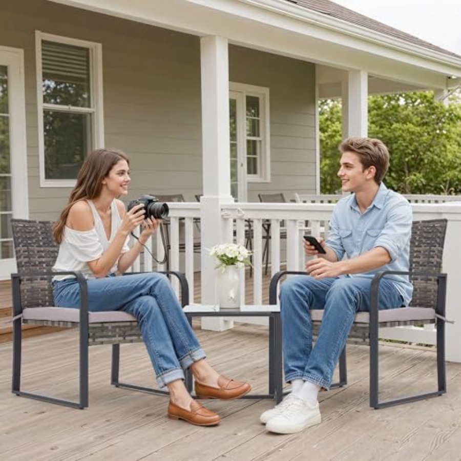 Bezseller 3 Piece Outdoor Pati - Outdoor Furniture Set recensie en prijs
