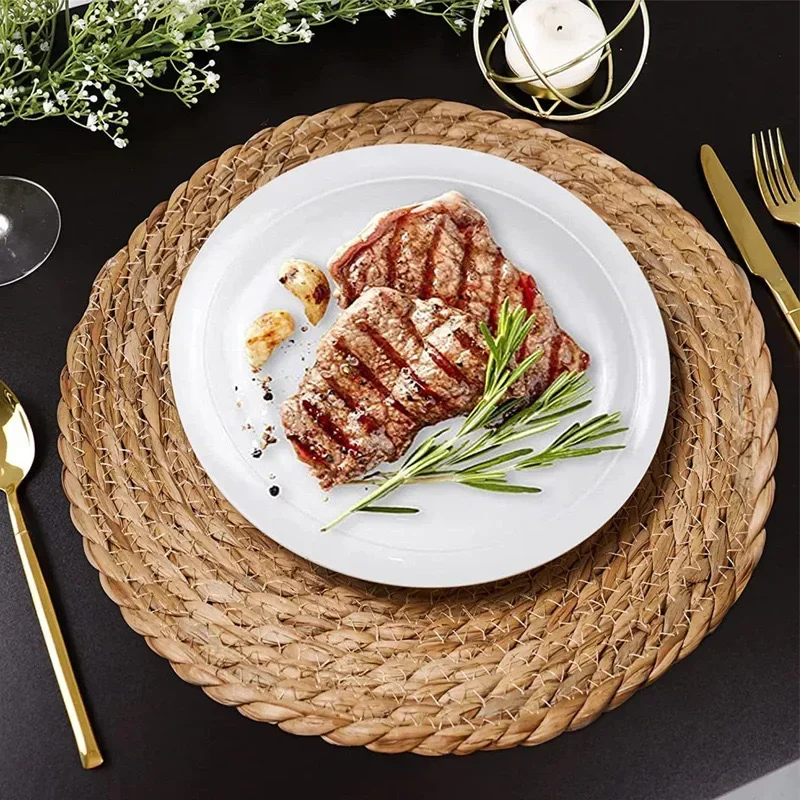 Handwoven Rattan Placemats - H - Outdoor Furniture Cafe recensie en prijs