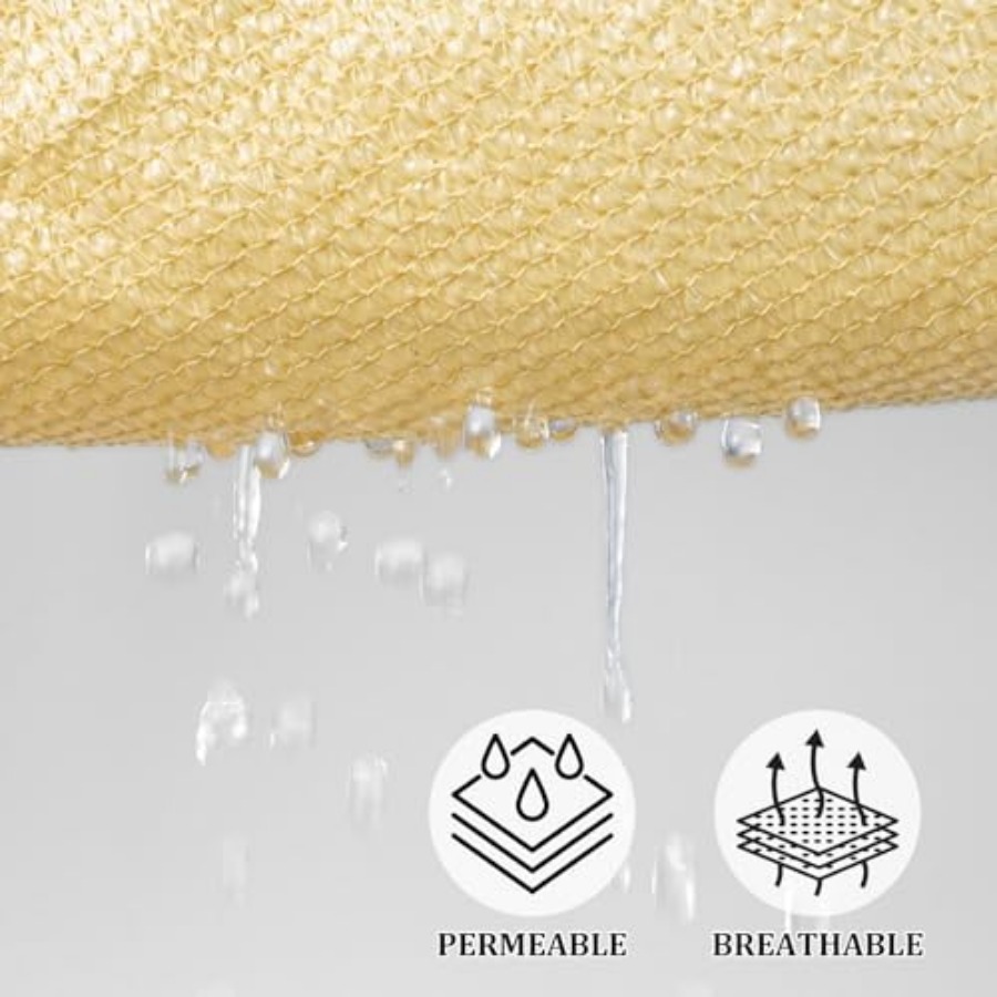 Sun Shade Sail 20'X20'X20' Per - Sun Sail Shade recensie en prijs