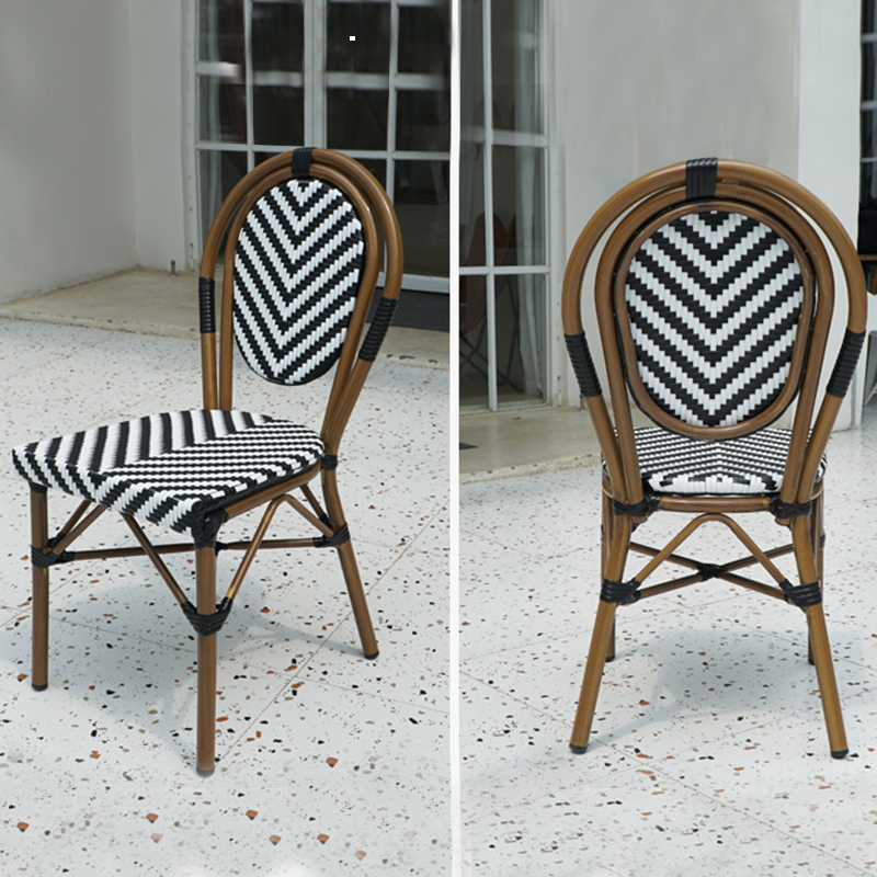 Stackable Rattan Chair French  - Outdoor Furniture Cafe recensie en prijs