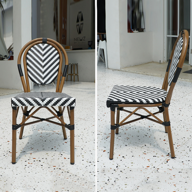 Stackable Rattan Chair French  - Outdoor Furniture Cafe recensie en prijs