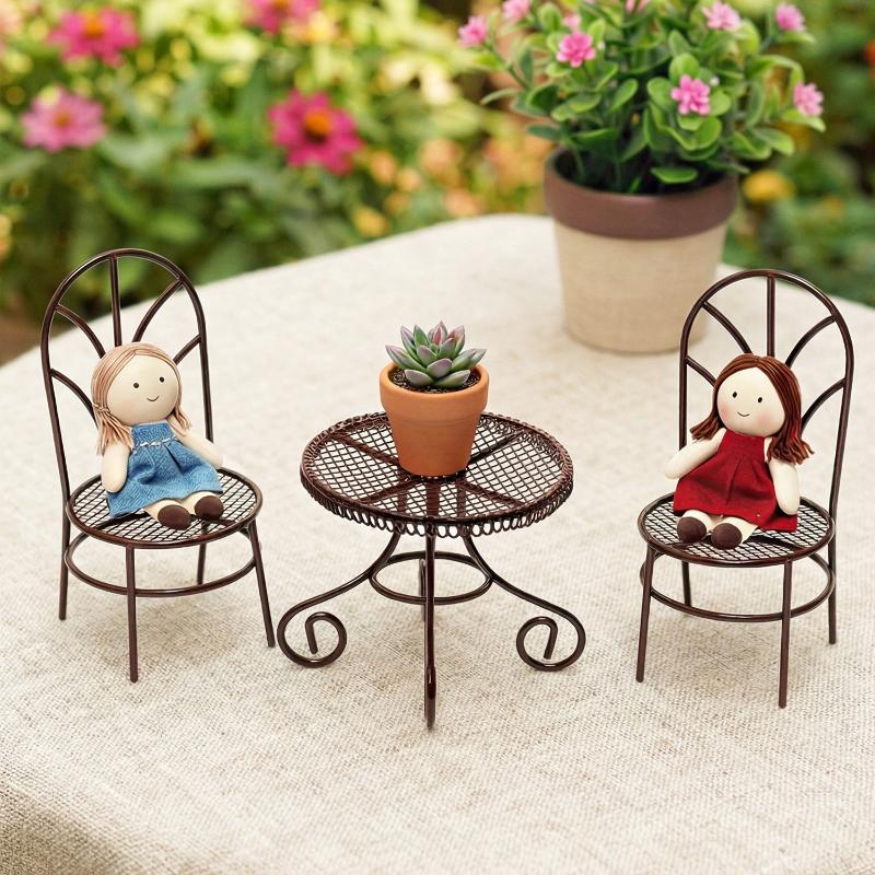 1/3Pcs Dollhouse Garden Displa - Outdoor Furniture Design recensie en prijs