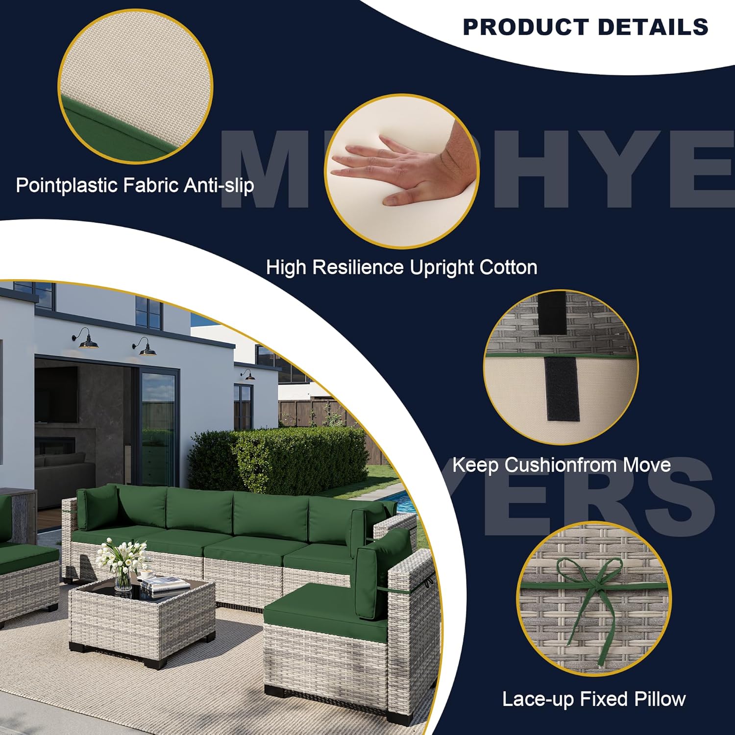 8-Piece Outdoor Patio Furnitur - Outdoor Furniture With Fire Pit recensie en prijs