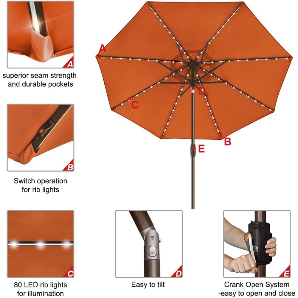USA 10-Year-Non-Fading Solar 9 - Outdoor Furniture Year Round recensie en prijs