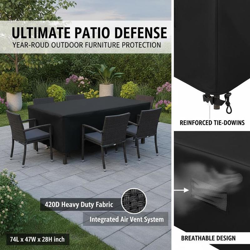 Outdoor Table Set Protector 74 - Outdoor Furniture Design recensie en prijs