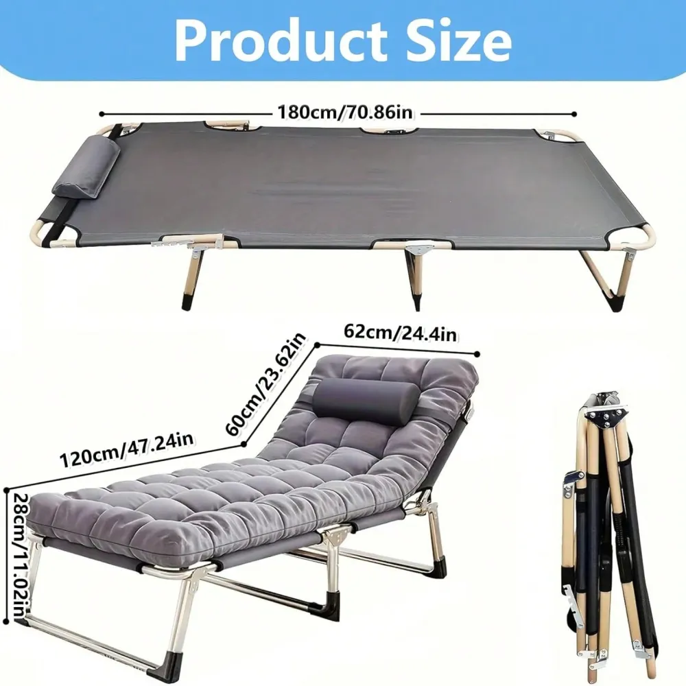 Folding Bed With Cushion Light - Outdoor Daybed Sofa recensie en prijs