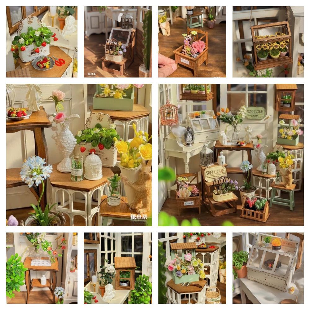 Doll House Miniature Garden Ac - Outdoor Furniture Design recensie en prijs