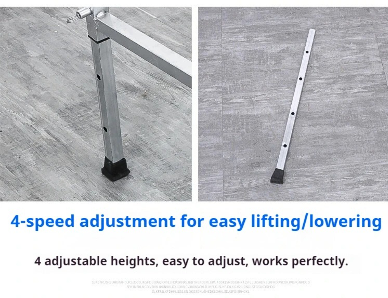 Steel scaffolding, foldable la - Outdoor Furniture Set recensie en prijs