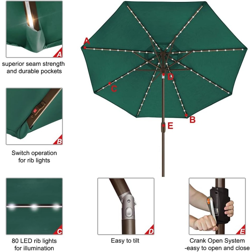 USA 10-Year-Non-Fading Solar 9 - Outdoor Furniture Year Round recensie en prijs