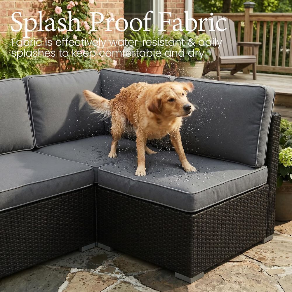 15 Piece Patio Furniture Set w - Outdoor Furniture With Fire Pit recensie en prijs